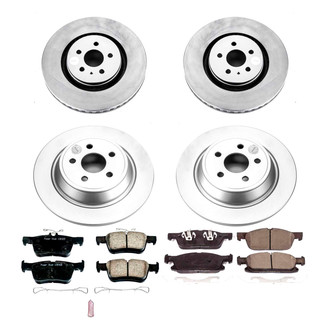 PowerStop® - Z17 Evolution Geomet® Plain Brake Kit