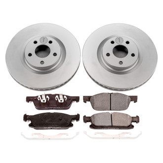 PowerStop® - Z17 Evolution Geomet® Plain Front Brake Kit
