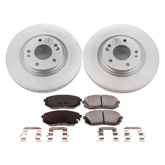 PowerStop® - Z17 Evolution Geomet® Plain Front Brake Kit