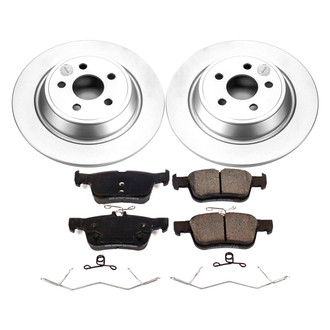 PowerStop® - Z17 Evolution Geomet® Plain Rear Brake Kit