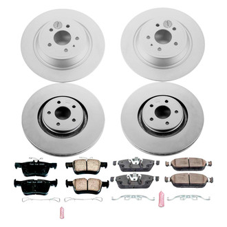 PowerStop® - Z17 Evolution Geomet® Plain Brake Kit