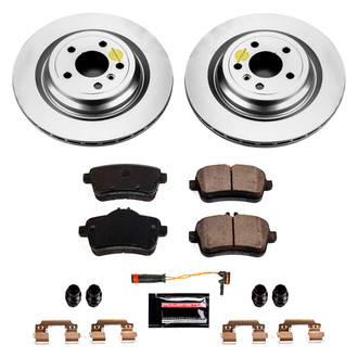 PowerStop® - Z17 Evolution Geomet® Plain Rear Brake Kit