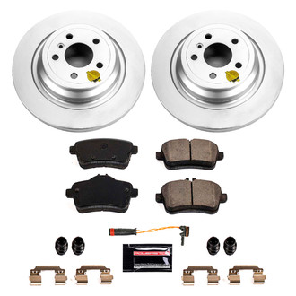 PowerStop® - Z17 Evolution Geomet® Plain Rear Brake Kit