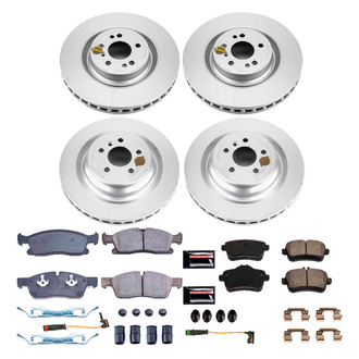 PowerStop® - Z17 Evolution Geomet® Plain Brake Kit