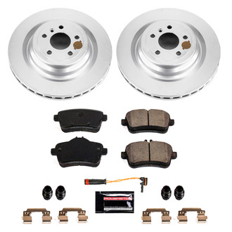 PowerStop® - Z17 Evolution Geomet® Plain Rear Brake Kit