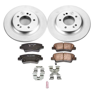 PowerStop® - Z17 Evolution Geomet® Plain Rear Brake Kit