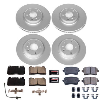 PowerStop® - Z17 Evolution Geomet® Plain Front and Rear Brake Kit