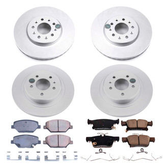 PowerStop® - Z17 Evolution Geomet® Plain Brake Kit