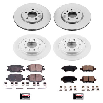 PowerStop® - Z17 Evolution Geomet® Plain Brake Kit