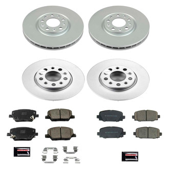 PowerStop® - Z17 Evolution Geomet® Plain Brake Kit