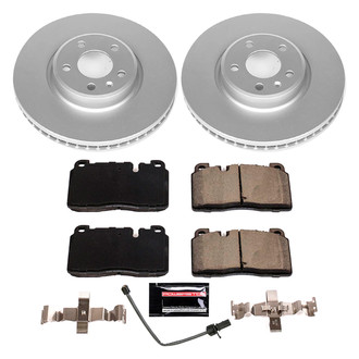 PowerStop® - Z17 Evolution Geomet® Plain Front Brake Kit