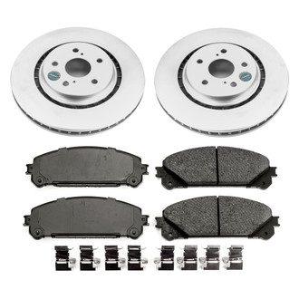 PowerStop® - Z17 Evolution Geomet® Plain Front Brake Kit
