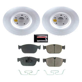 PowerStop® - Z17 Evolution Geomet® Plain Front Brake Kit