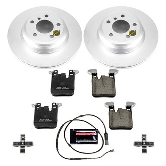 PowerStop® - Z17 Evolution Geomet® Plain Rear Brake Kit