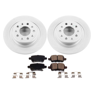 PowerStop® - Z17 Evolution Geomet® Plain Rear Brake Kit