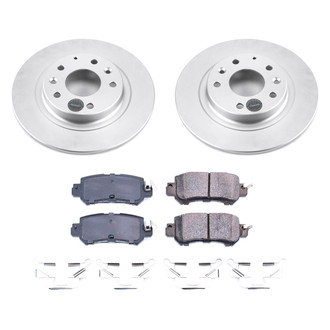 PowerStop® - Z17 Evolution Geomet® Plain Rear Brake Kit