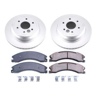 PowerStop® - Z17 Evolution Geomet® Plain Rear Brake Kit