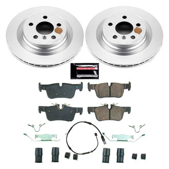 PowerStop® - Z17 Evolution Geomet® Plain Rear Brake Kit