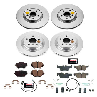 PowerStop® - Z17 Evolution Geomet® Plain Brake Kit