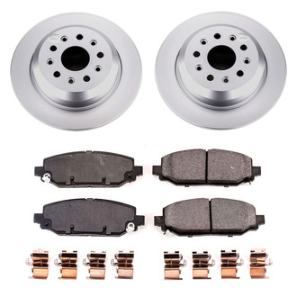 PowerStop® - Z17 Evolution Geomet® Plain Rear Brake Kit