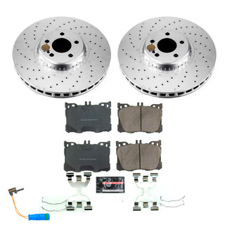 PowerStop® - Z17 Evolution Geomet® Plain Front Brake Kit