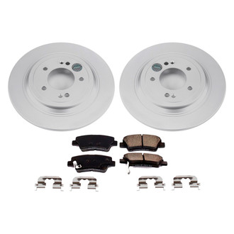 PowerStop® - Z17 Evolution Geomet® Plain Rear Brake Kit