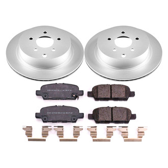 PowerStop® - Z17 Evolution Geomet® Plain Rear Brake Kit
