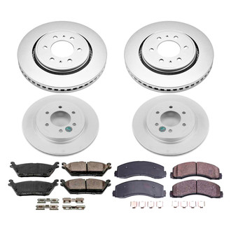 PowerStop® - Z17 Evolution Geomet® Plain Brake Kit