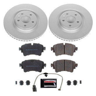 PowerStop® - Z17 Evolution Geomet® Plain Rear Brake Kit