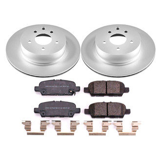 PowerStop® - Z17 Evolution Geomet® Plain Rear Brake Kit
