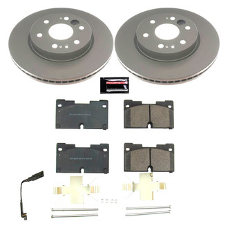 PowerStop® - Z17 Evolution Geomet® Plain Front Brake Kit
