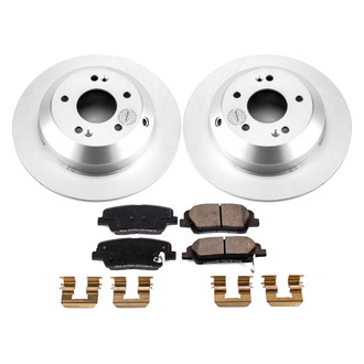 PowerStop® - Z17 Evolution Geomet® Plain Rear Brake Kit