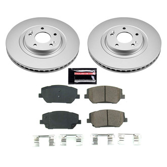 PowerStop® - Z17 Evolution Geomet® Plain Front Brake Kit