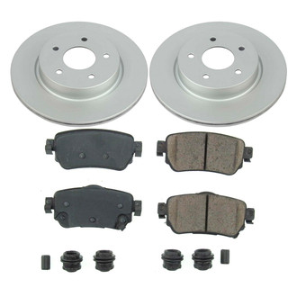PowerStop® - Z17 Evolution Geomet® Plain Rear Brake Kit