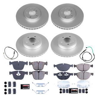PowerStop® - Z17 Evolution Geomet® Plain Front and Rear Brake Kit