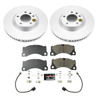 PowerStop® - Z17 Evolution Geomet® Plain Front Brake Kit