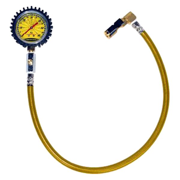 Power Tank® - 0 to 60 psi Dial Tire Pressure Gauge with Whip Hose