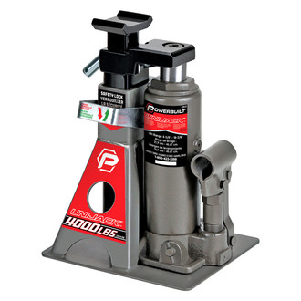 Powerbuilt® 620470 - 4000 lb Unijack Bottle Jack & Jackstand in One
