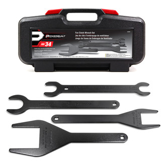 Powerbuilt® - 4-Pc Fan Clutch Wrench Kit