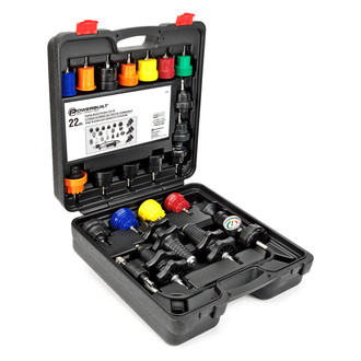 Powerbuilt® - 22-Pc Cooling System Pressure Testing Kit