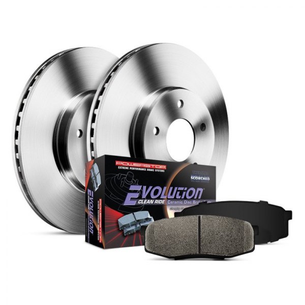  PowerStop® - 1-Click Autospecialty Front Brake Kit without Calipers