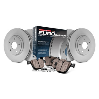 PowerStop® - Euro-Stop™ Premium Plain Front and Rear Brake Kit