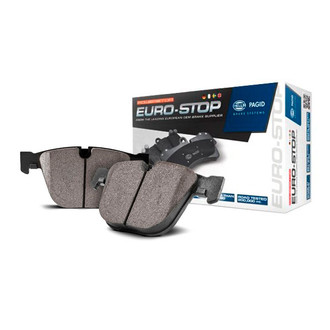 PowerStop® - Euro-Stop™ Semi-Metallic Front Disc Brake Pads