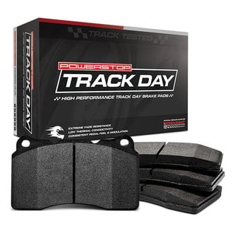 PowerStop® - Track Day Carbon-Fiber Metallic Front Brake Pads