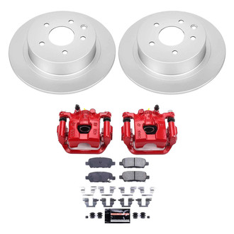 PowerStop® - Z23 Evolution Sport Plain Rear Brake Kit with Calipers