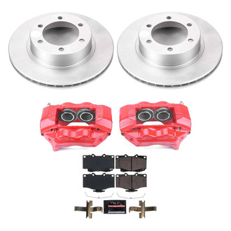 PowerStop® - Z23 Evolution Sport Plain Front Brake Kit with Calipers