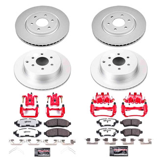 PowerStop® - Z36 Extreme Plain Brake Kit with Calipers