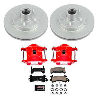 PowerStop® - Z23 Evolution Sport Plain Front Brake Kit with Calipers