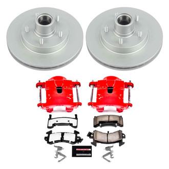 PowerStop® - Z36 Extreme Plain Front Brake Kit with Calipers