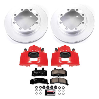 PowerStop® - Z23 Evolution Sport Plain Front Brake Kit with Calipers